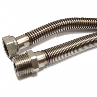 Газовая сильфонная подводка 1/2" 1,5 гш CTM 